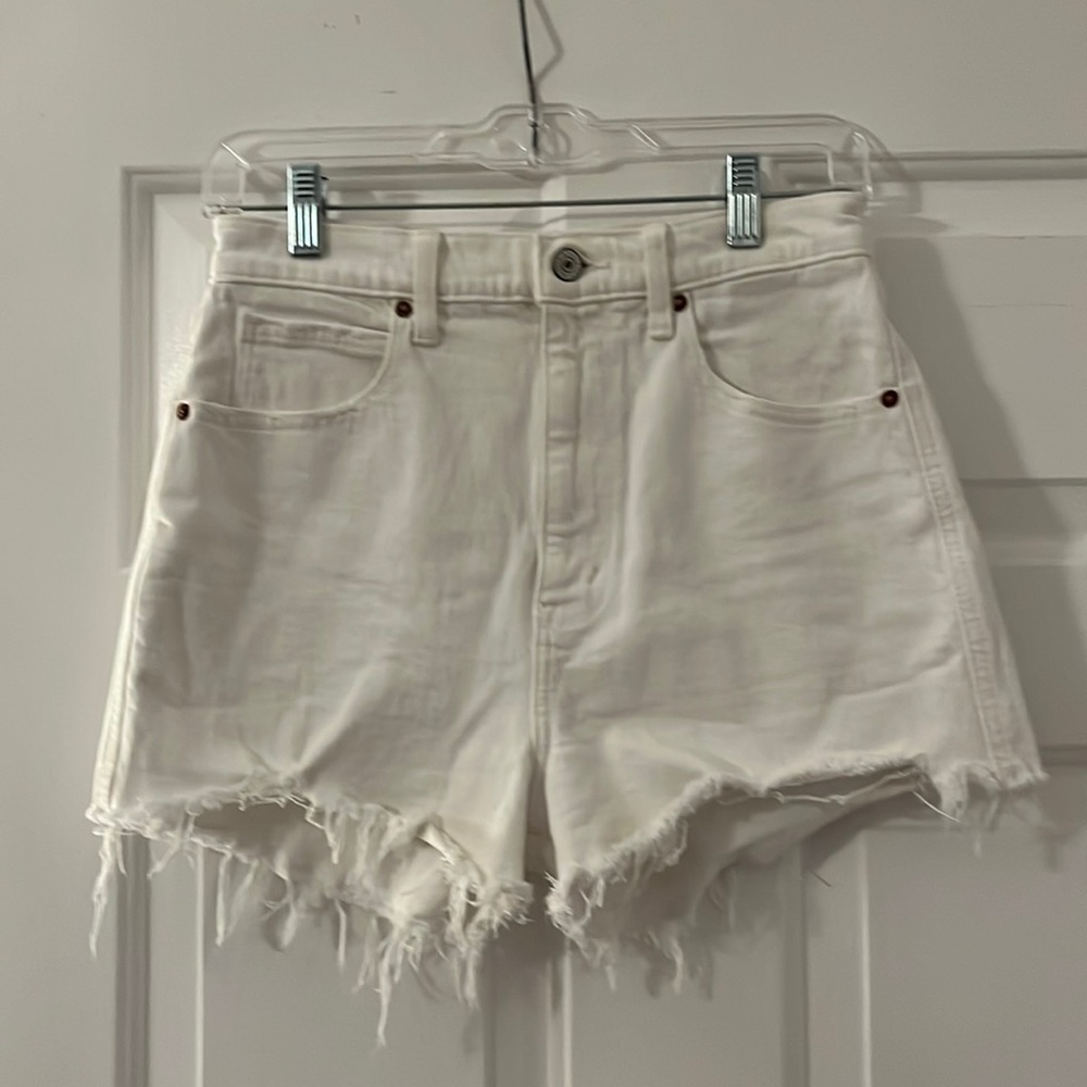 A&F ultra high rise mom short